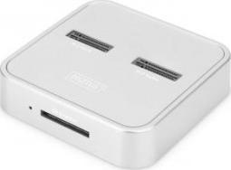 Digitus Stacja dokująca DIGITUS do SSD M.2 NVMe + M.2 SATA z czytnikiem kart SD Express, USB-C