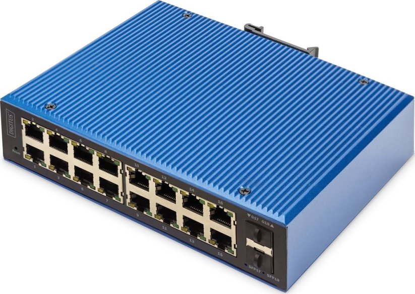 Digitus INDUST 16+2PORT L2 MAN E SWITCH