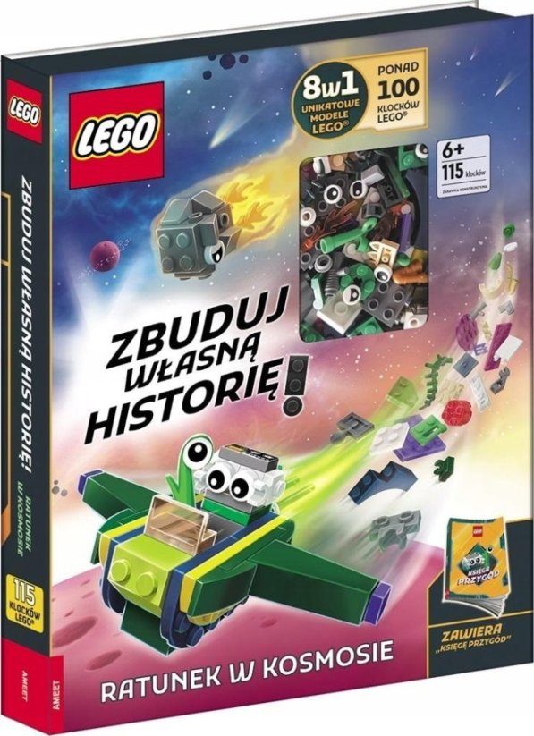 LEGO Książka LEGO Master Brand. Ratunek w kosmosie