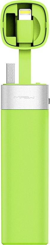 MiPow Power Tube 3000L 3000mAh Zelený