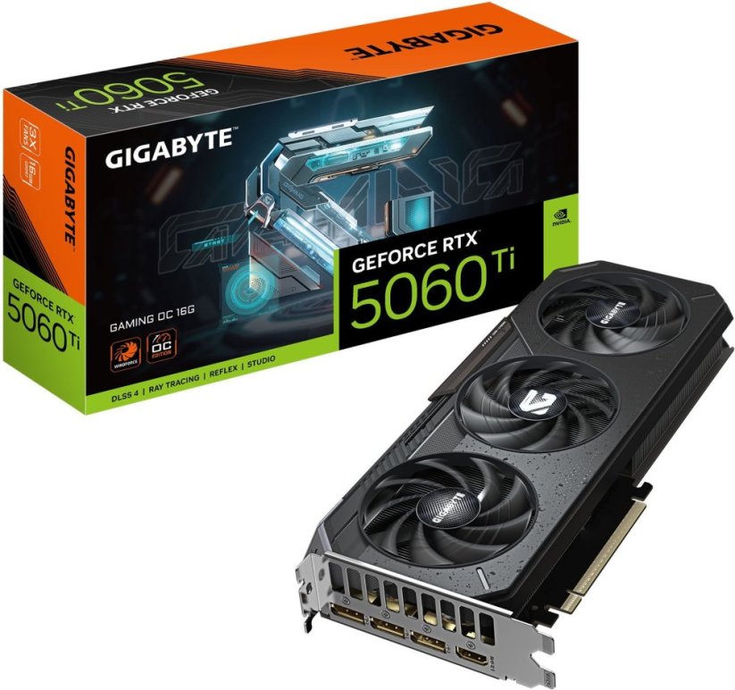 Gigabyte GeForce RTX 5060 Ti Gaming OC 16GB GDDR7 DLSS4