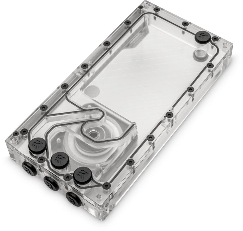 EK Water Blocks EK Water Blocks EK-Quantum Kinetic3 FLT D5 PWM Ausgleichsbehlter-Pumpen-Kombination - 240mm, D-RGB, Acry