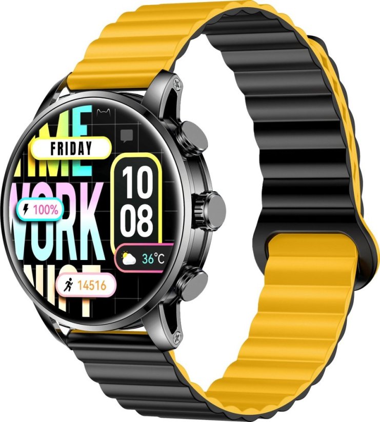 Kieslect KR2 čierno-Žltý  (KIESLECT-KR2-BLACK)