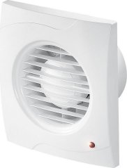 AWENTA ventilátor łazienkowy Silence WZ100F fi100mm 75m3/h 4,4W 230V z fotokomórką i Prepínačiem czasowym Biely