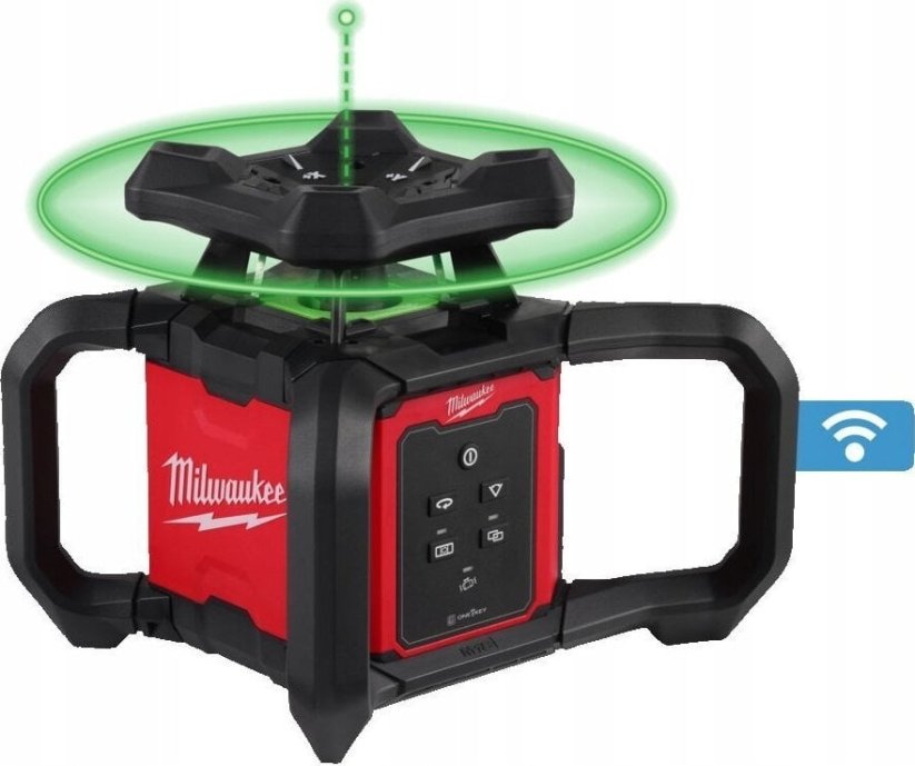 Milwaukee MILWAUKEE. ROTATION LASER M18RLOHVG300-501C 300m +TRP300 +SR240