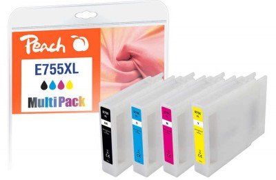 Peach Peach Patrone Epson No.755XL MultiPack bk,c,m,y remanufactured