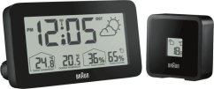 Braun Braun BC 13 BP DCF Radio Weather Station black