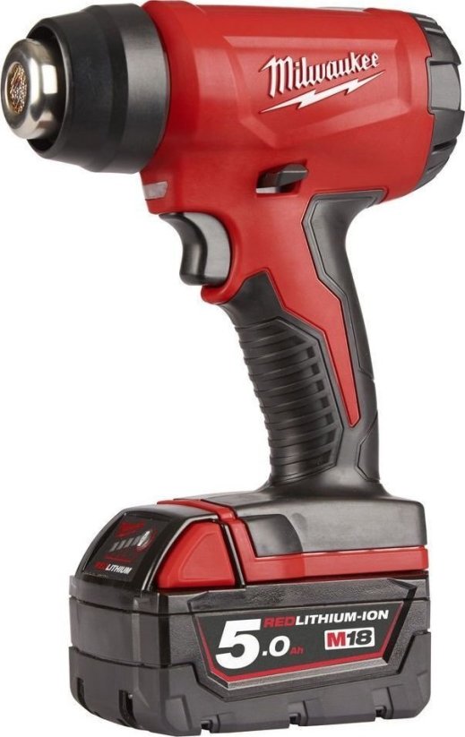 Milwaukee MILWAUKEE.HEAT GUN M18 BHG-502C 2x5.0Ah