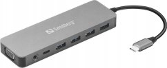 Sandberg 13w1 Travel Dock USB-C (136-45)