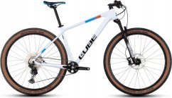Cube Dviratis Cube Reaction C:62 Pro 29 white'n'blue'n'red 2023-21" / 29 / XL (Dydis: 21" / 29 / XL)
