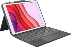 Logitech Combo Touch for iPad (7th, 8th, and 9th generation) - GRAPHITE - UK (920-009629)