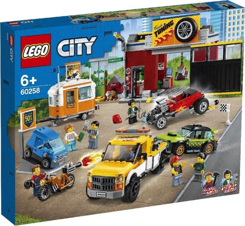 LEGO® City 60258 Tuningová dielňa