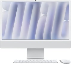 Apple Apple 24-inch iMac with Retina 4.5K display: Apple M4 chip with 10-core CPU and 10-core GPU, 16GB, 512GB SSD - Silver