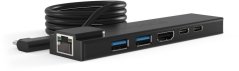 Compulocks 1-Meter Cable USB-C Hub stacja dokująca USB-C HDMI 10Mb LAN