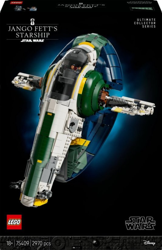 LEGO Star Wars Patrolowiec typu Firespray Jango Fetta (75409)