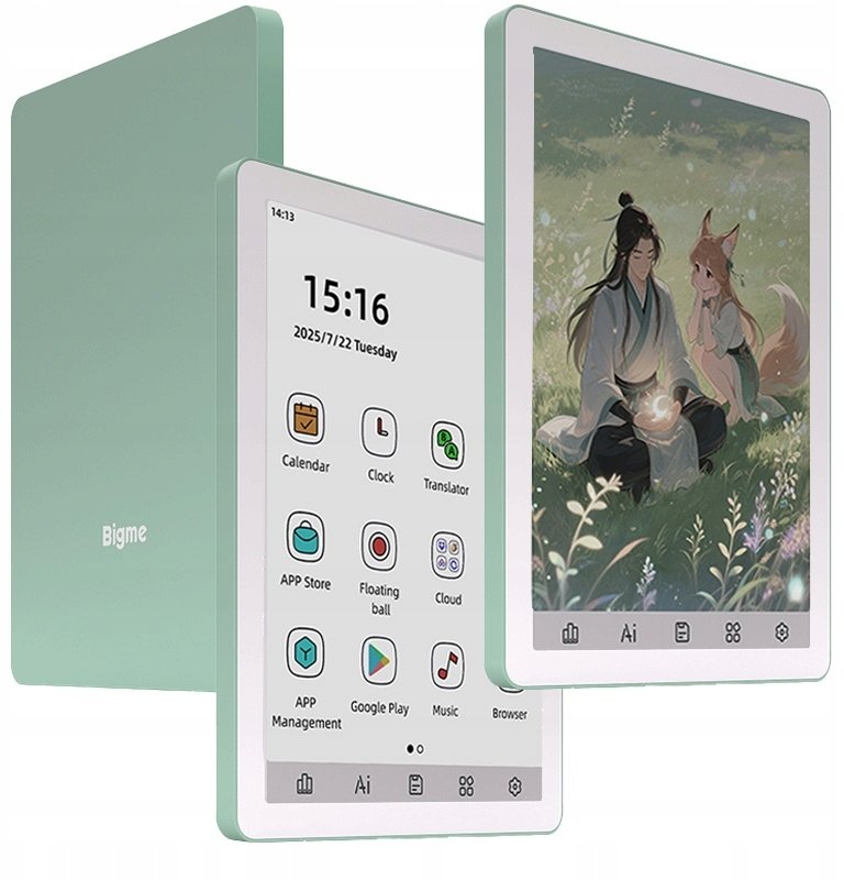 Bigme B6 zielony