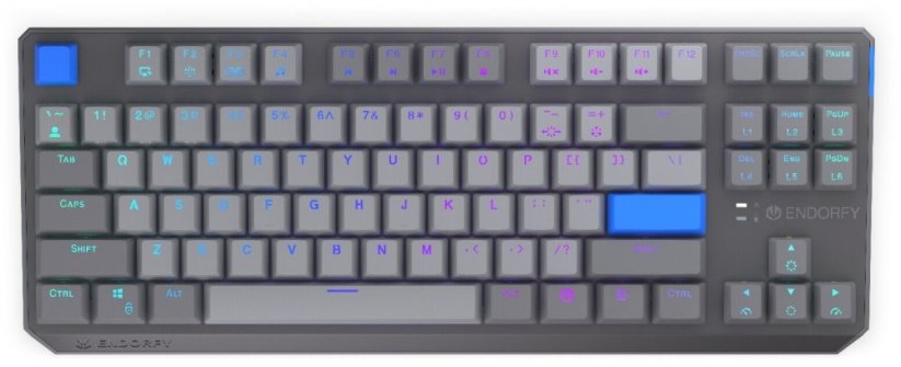 Endorfy Thock V2 TKL Wireless ENDORFY Yellow by Gateron (EY5A130)