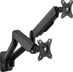 Equip 650138 držiak / stojak do monitorów 81,3 cm (32") Čierny Ściana