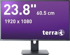 Wortmann AG Wortmann AG TERRA 3030206 LED display 60,5 cm (23.8") 1920 x 1080 px Full HD Čierny