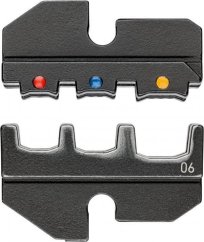 Knipex KNIPEX Crimping Die for insurokove terminals + plug connectors