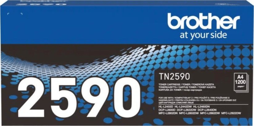Brother TN-2590 Black Oryginał  (TN2590)