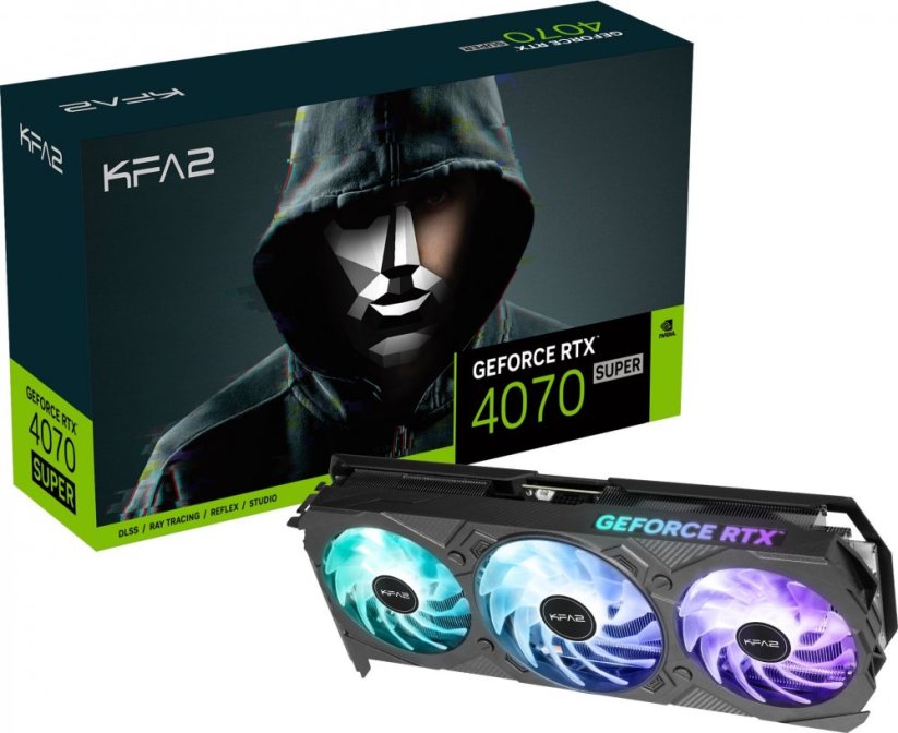 KFA2 GeForce RTX 4070 SUPER EX Gamer 1-Click OC 12GB GDDR6X (47SOM7MD7JKK)