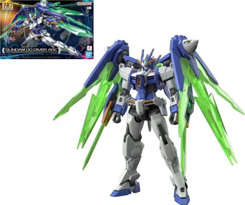 Bandai HGBM 1/144 GUNDAM 00 DIVER ARC