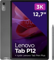 Lenovo Tab P12 12.7" 128 GB 5G grey-black