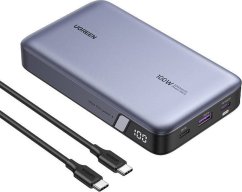 Ugreen Powerbank 20000mAh UGREEN PB720, USB-A, 2xUSB-C 100W PD Sivý