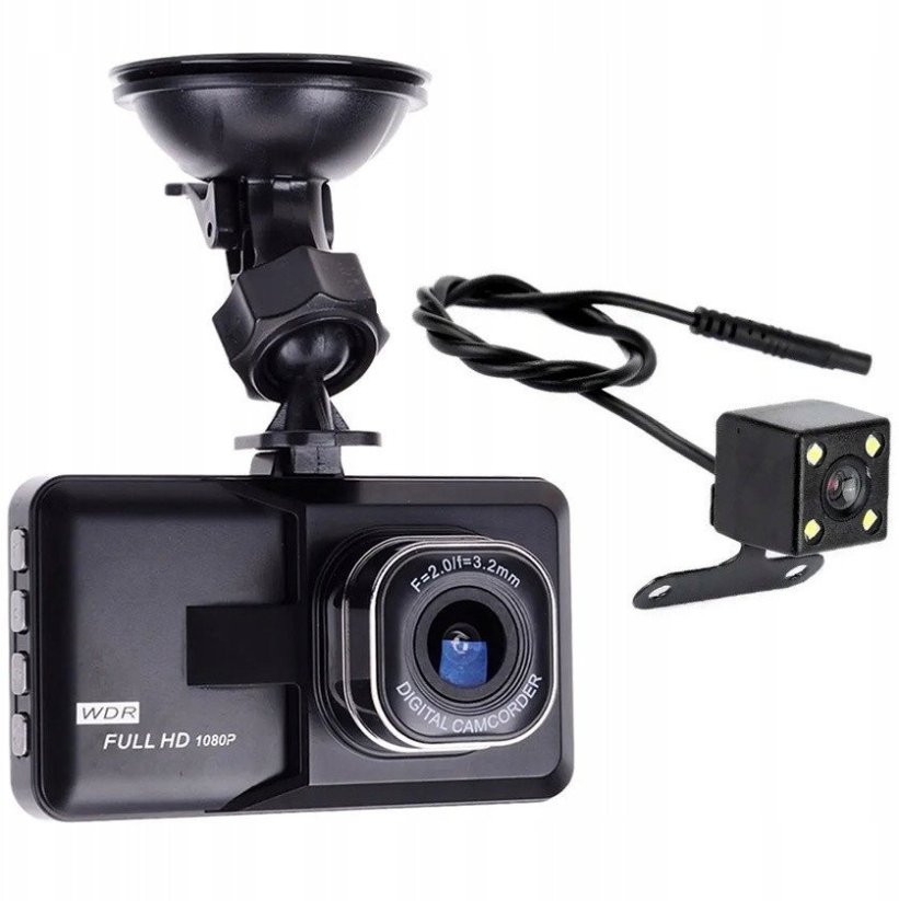 Dod Tech DVR-02 3.0 inches + rear camera