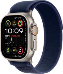 Apple Watch Ultra 2 GPS + Cellular 49mm Titanium Case Trail Loop S/M Modrý  (MX4J3KS/A)