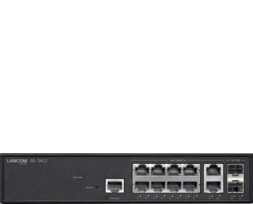 LANCOM Systems LANCOM GS-2412 2.2 Fully Managed Access Switches 2000 series