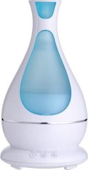 MiniMu MiniMu ultragarsinis oro  su aroma, šviečiantis 7 spalvomis, 400 ml talpos indas vandeniui, Baltas