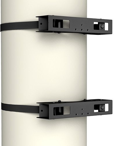 TOA Chief Structural Column Adapter Wall Mount - Black - Landscape - Element montażowy (Adapter kolumnowy) - do LCD-Display - Stal, Beton (FCASCA)