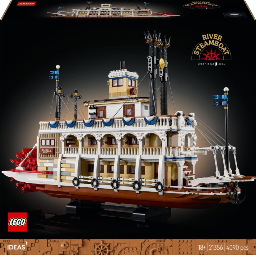 LEGO Riečny parník Ideas (21356)