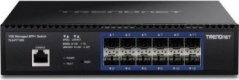 TRITON 12-portowy Prepínač TRENDnet TL2-F7120, 10G Layer 2 Managed SFP+