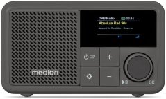 Medion LIFE® S66822 Przenośne DAB+ Radio Sivý (50077052)