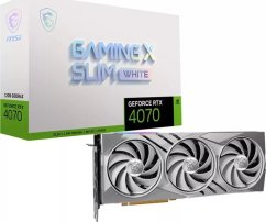 MSI GeForce RTX 4070 Gaming X Slim White 12GB GDDR6X