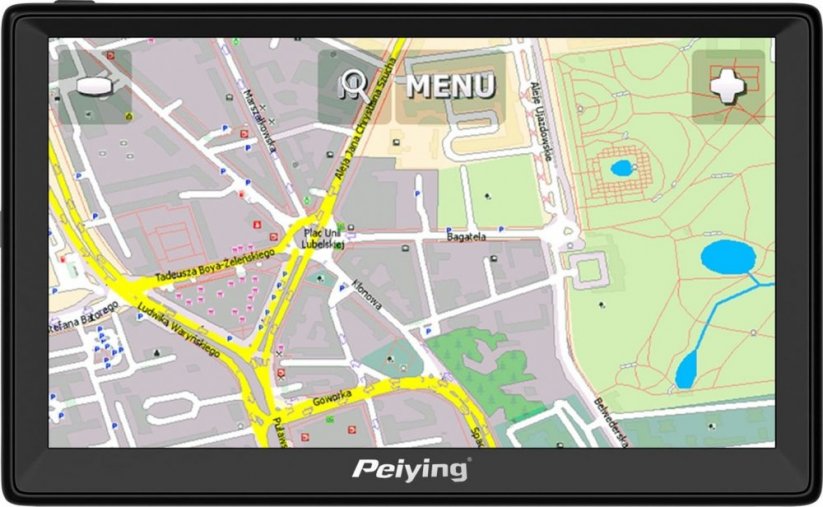 PeiYing Navigácia GPS Peiying Alien PY-GPS9000 + Mapa EU