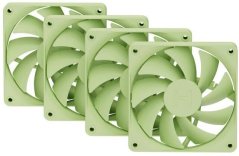 Hyte HYTE FAN- FA12-MM-4 chladiaci systém pre počítač Ventilátor procesora 12 cm zelený 4 ks