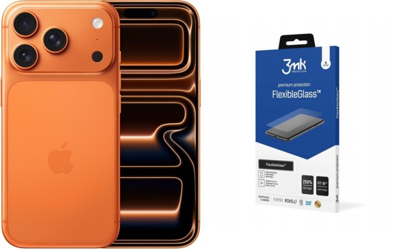 Apple iPhone 17 Pro 5G 12/256GB Orange (MG8H4) + FlexibleGlass