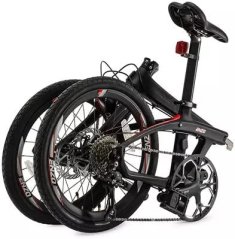 Beaster Karboninio rėmo dviratis, BS127B, juodas