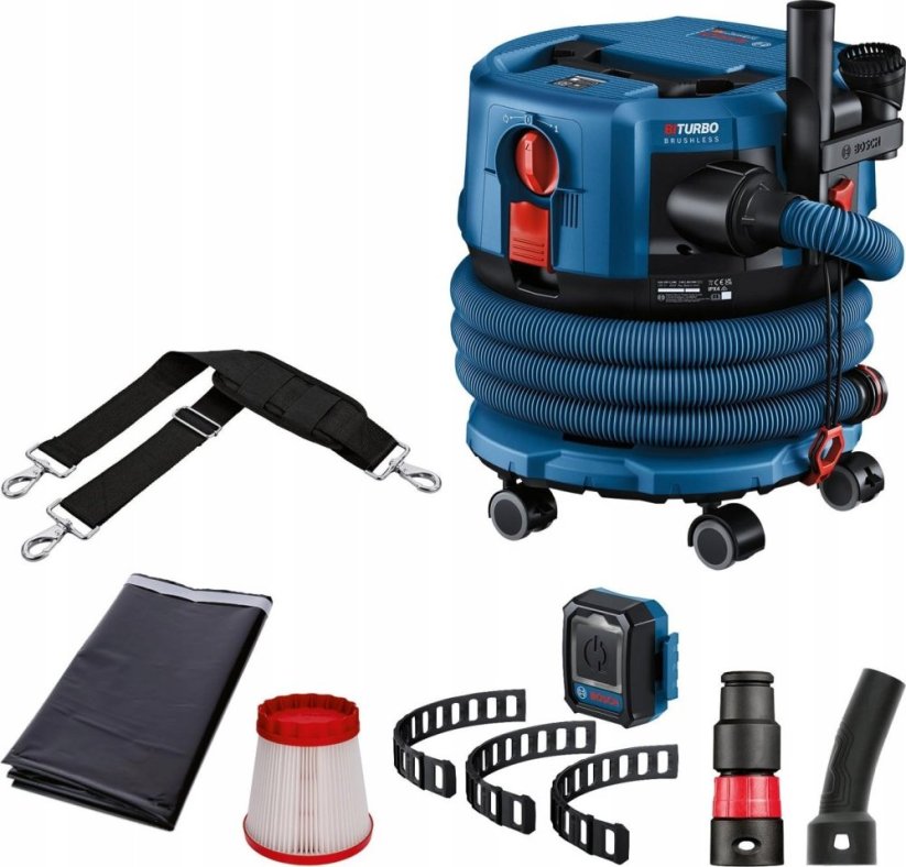 Bosch Bosch GAS 18V-12 MC, wet/dry vacuum cleaner (blue, without battery and charger)