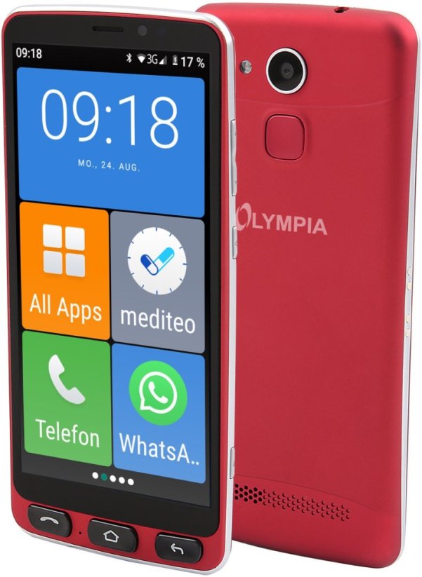 Olympia Smartphone NEO+ Červený (2262)