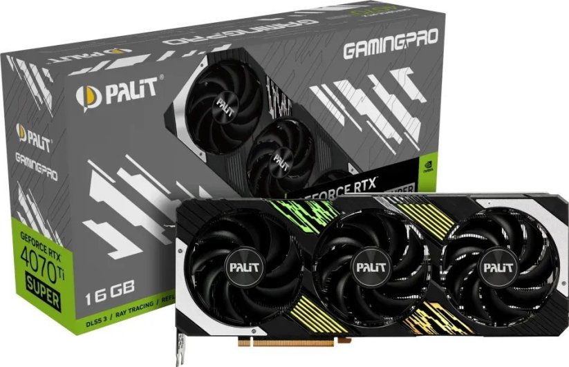 Palit GeForce RTX 4070 Ti SUPER GamingPro 16GB GDDR6X (NED47TS019T2-1043A)