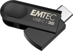 Emtec C280 32GB USB Type-C 3.2 Gen 1 Čierny (ECMMD32GC283)