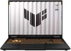 Asus NotebookASUSTUFGaming F16 (2025)FX608JH-RV002WCPU Core i5i5-13450HX2400 MHz16"1920x1200RAM 16GBDDR55600 MHzSSD 512GBNVIDIA Re