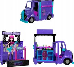 Mattel Monster High Koncertowy Food Truck + Bábika Sada (HXH83)