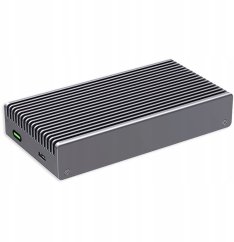 StarTech 0 TB DataFlash USB4 SSD, enclosure for NVMe PCIe SSD USB4 (40 Gbit/s), compatible with Thunderbolt 3&4 and USB4 & USB-C ports, USB4 (USB-C) coaxial cable, 2'800 MB/s, USB-C