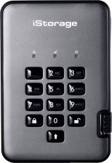 iStorage diskAshur Pro 2 512GB Sivý (IS-DAP2-256-SSD-512-C-G)